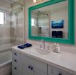2023家居卫浴间长方形镜子设计图片