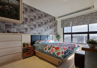 143平方家装卧室卷帘设计效果图片