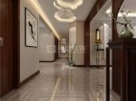 新中式风格130平方米三居室走廊挂画设计图