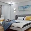 123平米欧式白色卧室装修效果图欣赏