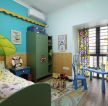 149平米房子儿童房绿色衣柜装修效果图