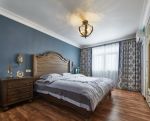149平米房子卧室实木床设计装修图赏析