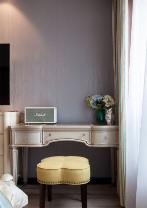 180平米现代美式新房卧室梳妆台设计图片