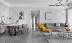 现代北欧风格128平米时尚三居客厅休闲椅设计图