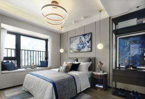  新中式卧室设计图 新中式卧室风格