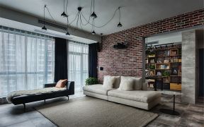 简约风格151平米住宅客厅沙发装饰图片