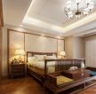 中式风格家庭主卧室沙发摆放设计案例