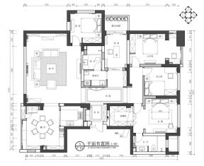 2023三居房屋平面设计图