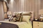 140平米现代欧式风格三居室卧室设计图片