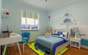 2023家庭二居室新房儿童房间设计效果图