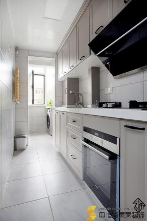 万科·城市之光60㎡混搭两居室厨房装修效果图