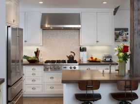 厨房不锈钢灶台 2020风格灶台设计 