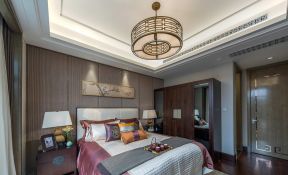 中式古典风格商品房卧室装修图大全