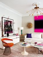Cristian Scagnelli设计分享——纽约公寓Living Pink