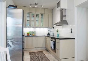现代风格小户型家用厨房设计图大全2023