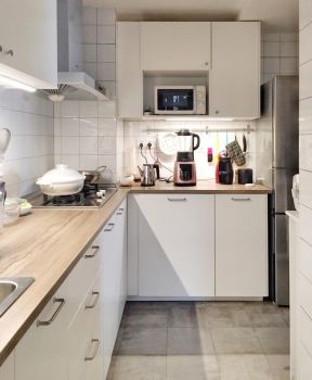 家用厨房转角橱柜设计图片欣赏2023