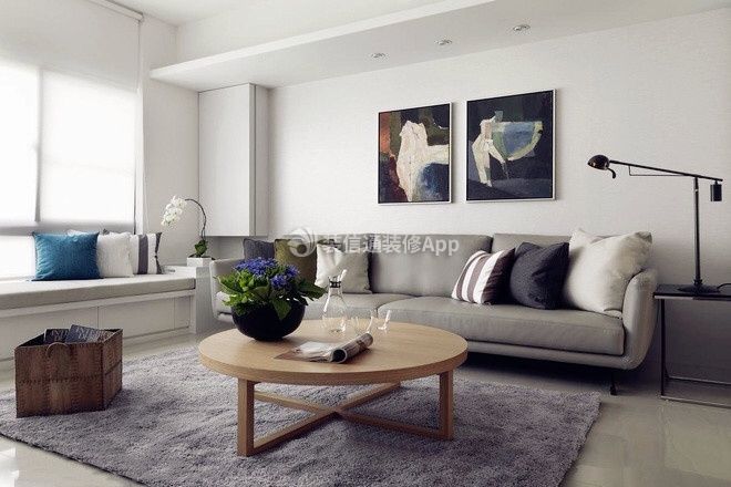 现代风格客厅沙发 简约现代风格客厅装修效果图 