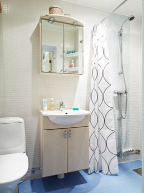 北欧风格65平两居室卫生间家装图片