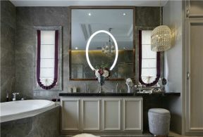 简约欧式风格302平米别墅浴室装修图片