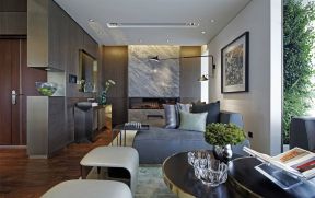 现代风格253平米跃层客厅设计图片