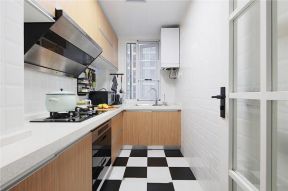 2020欧式长方形厨房效果图 长方形厨房设计 2020长方形厨房设计效果图