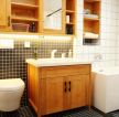 日式新房卫生间地砖装修设计效果图片