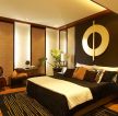 东南亚风格主卧室内地毯装修装饰效果图2023