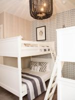 2023北欧风格儿童卧室楼梯床设计图片