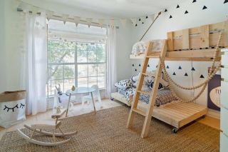 2023简单北欧风格家庭儿童房间设计图片