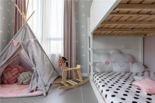 欧式混搭新家儿童房帐篷装修设计效果图