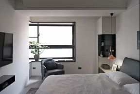 2023现代简约风格135㎡三居卧室设计图片