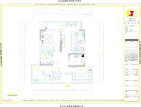 120平米房屋平面布置效果图