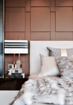 200平米现代新中式风格三居卧室设计图片