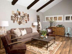 2023国外家居小客厅沙发墙面设计图片