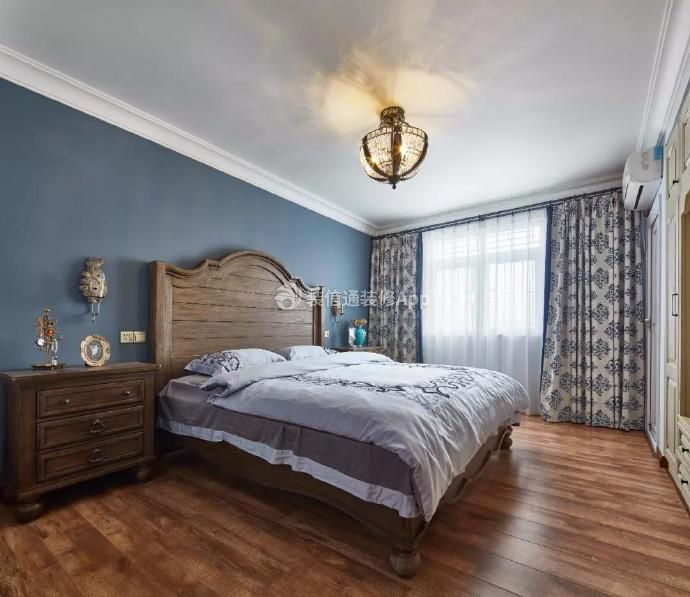 172平米意式乡村风格复式卧室设计图片