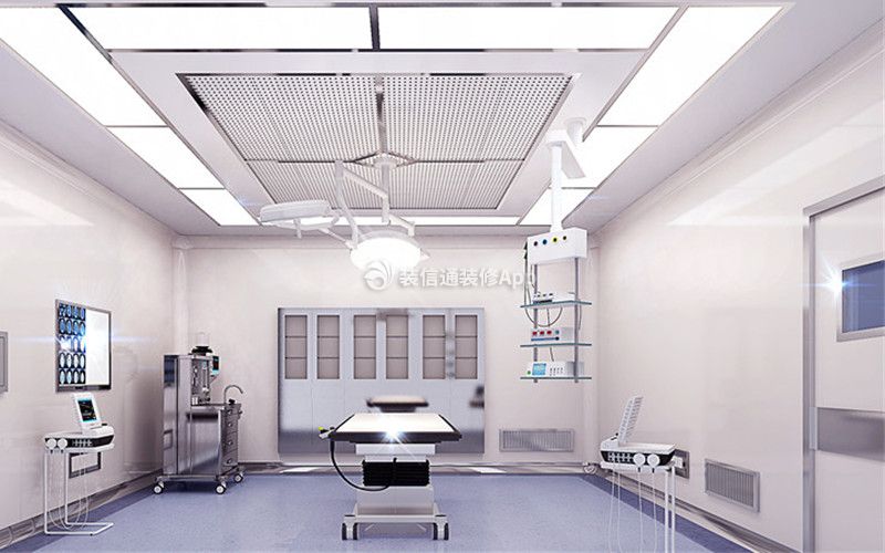 现代风格100平米医疗美容医院手术室装饰设计效果图