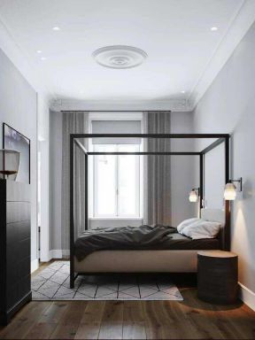 89平米现代二居卧室装修设计效果图欣赏