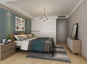130平米四居欧式卧室装修设计效果图欣赏