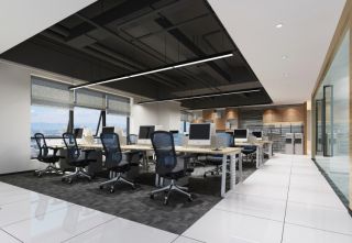 500平米小户型现代办公室装修设计效果图欣赏