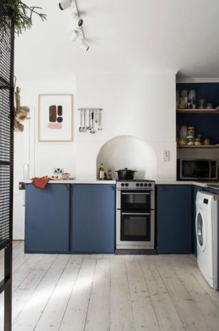 2023小户型北欧风格整体厨房装修图欣赏