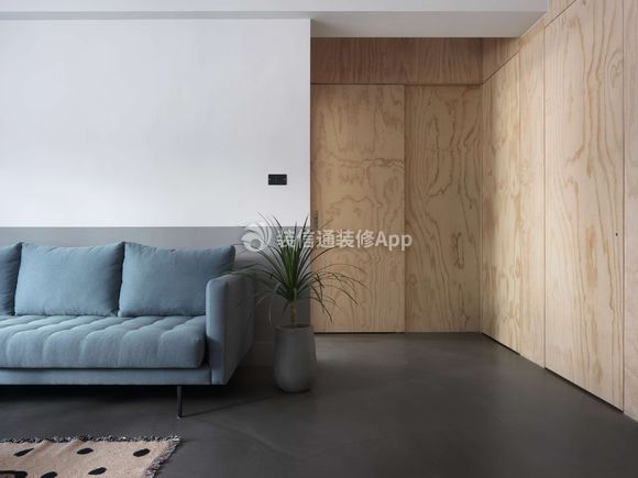龙云香堤91平米三居现代沙发背景墙装修设计效果图欣赏