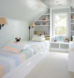 欧式风格小型阁楼卧室壁灯设计图片