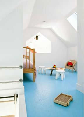 2020阁楼儿童房装修 儿童房地板效果图