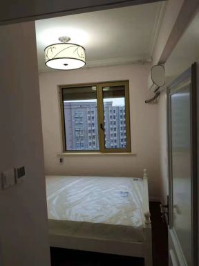 中电熊猫汇智家园128平米中式三居卧室茶几装修设计效果图