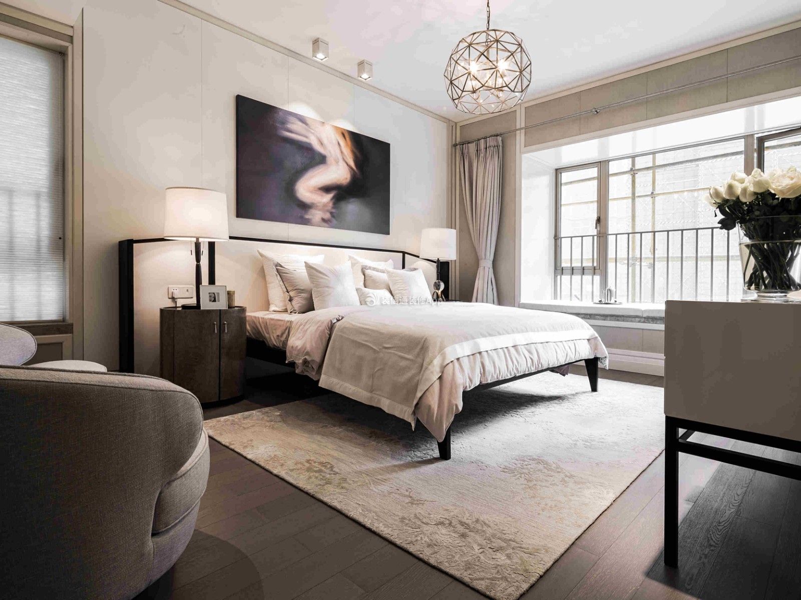 151平米现代四居卧室装修设计效果图欣赏