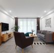 90平米现代二居客厅沙发装修设计效果图