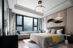 新中式风格房屋卧室飘窗窗台设计图片大全