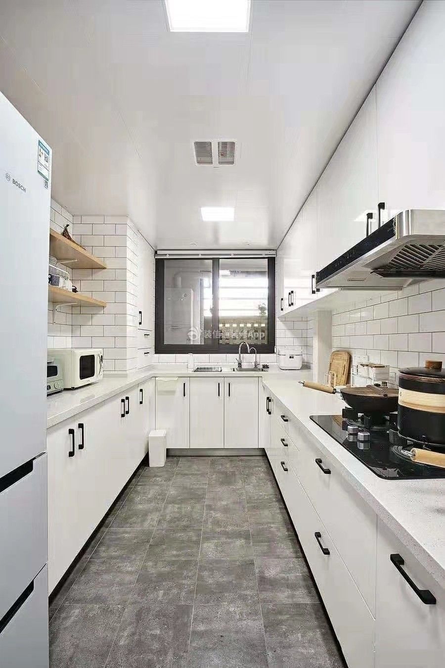 90平米二居日式厨房装修设计效果图