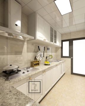 润城11区120平米三居现代厨房装修设计效果图