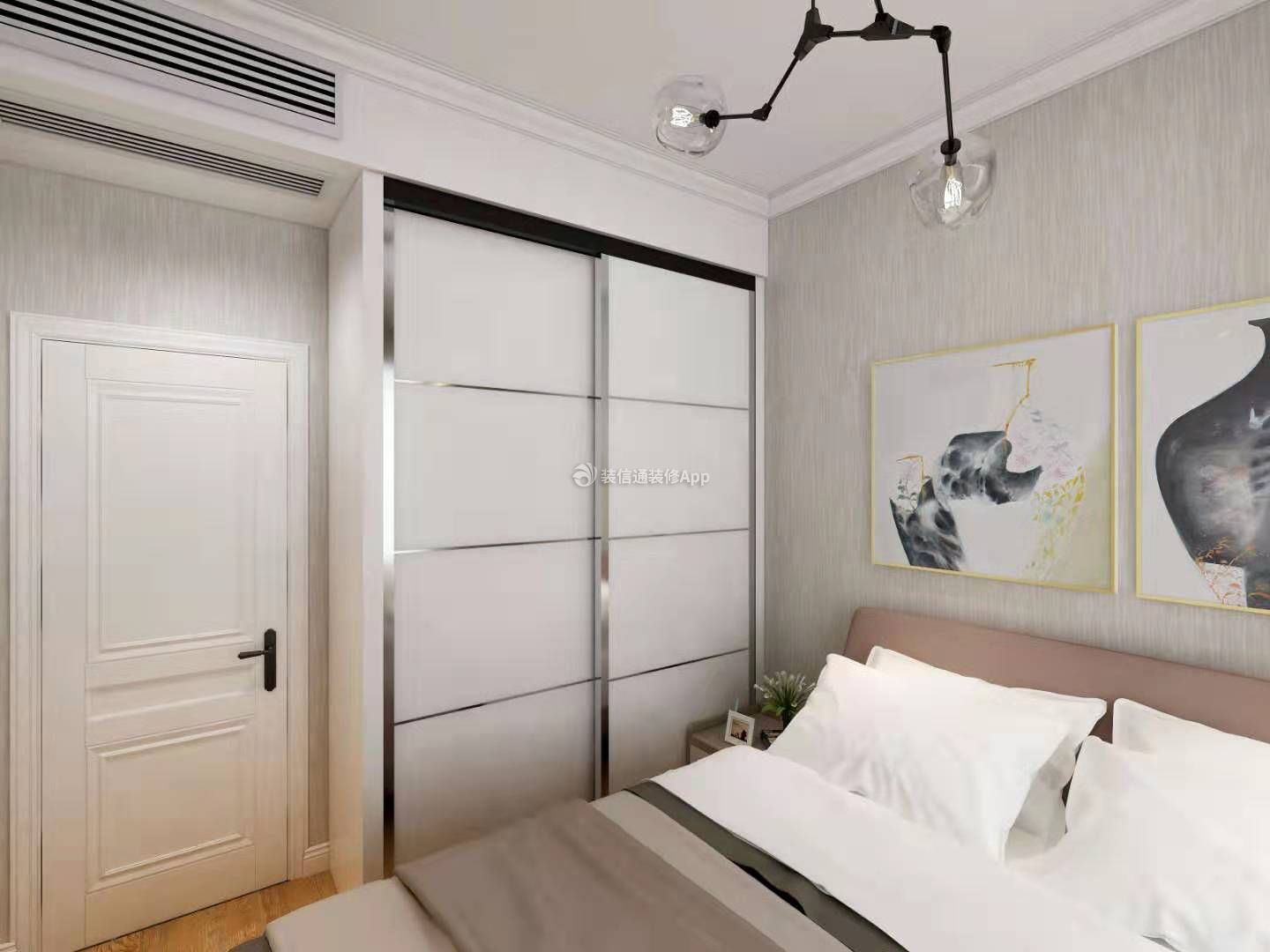 锦绣江城现代风格风格卧室衣柜门设计图片